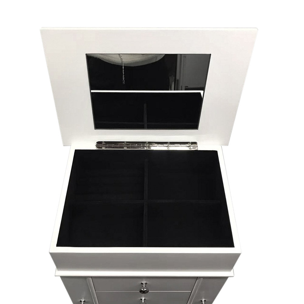 Jewelery cabinet, white-3