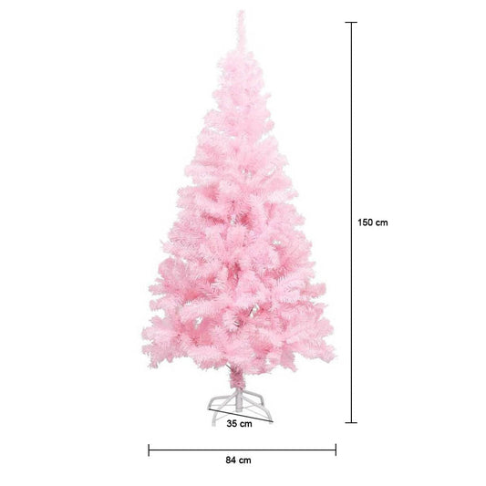 Pink artificial pine - in several sizes - 150 cm-0