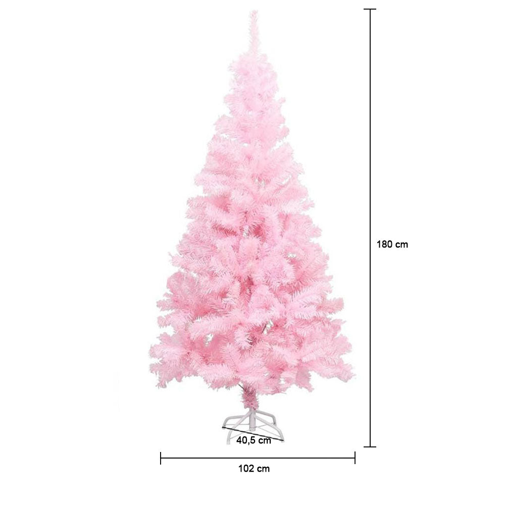 Pink artificial pine - in several sizes - 180 cm-1